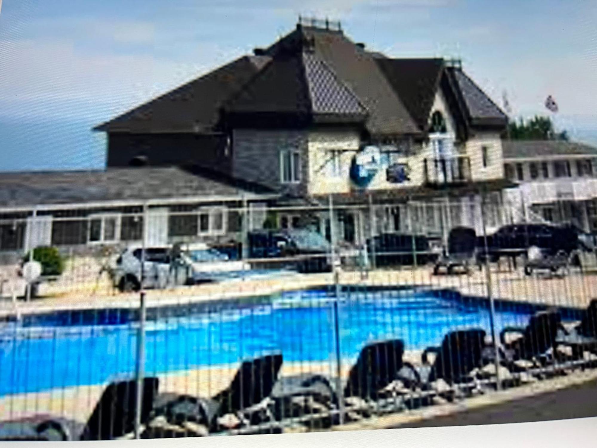 Motel Vue Belvedere Saint-Siméon Exteriör bild