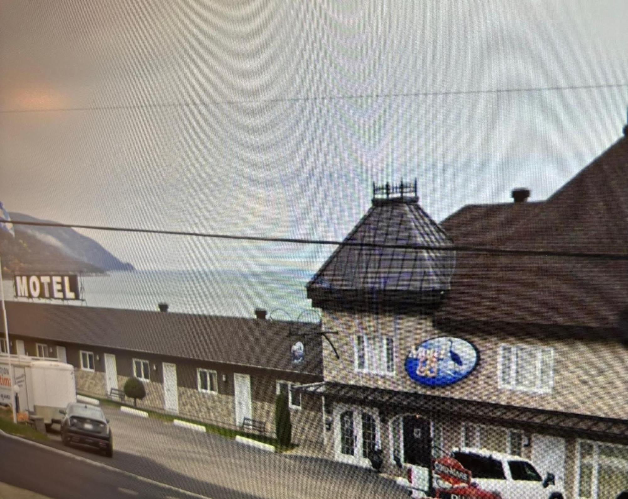 Motel Vue Belvedere Saint-Siméon Exteriör bild