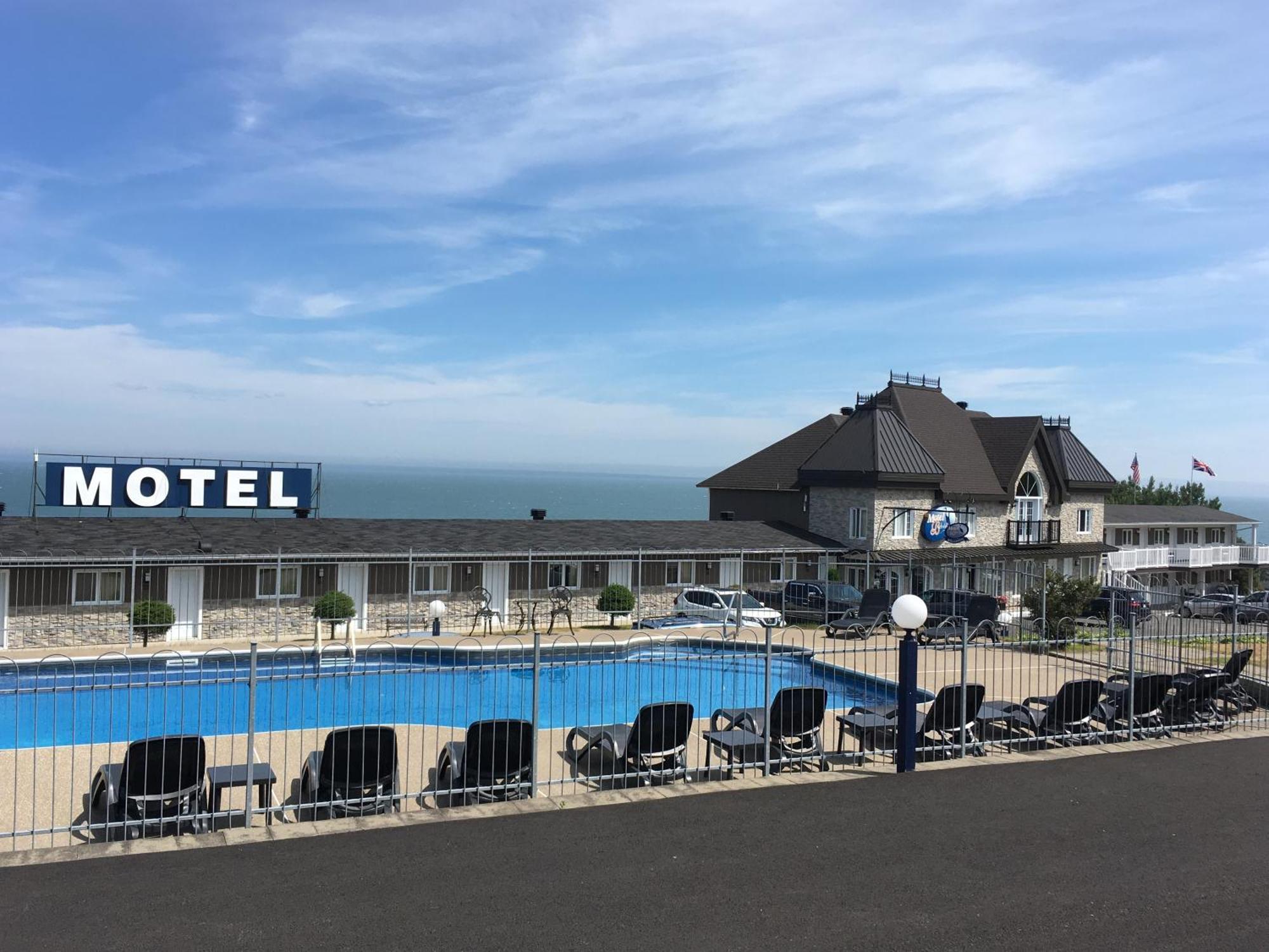 Motel Vue Belvedere Saint-Siméon Exteriör bild